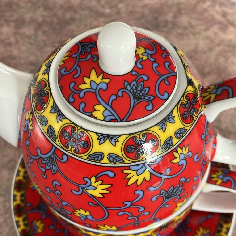 Teopia Single Tea Pot & Teacup Set - Picture 4 of 8